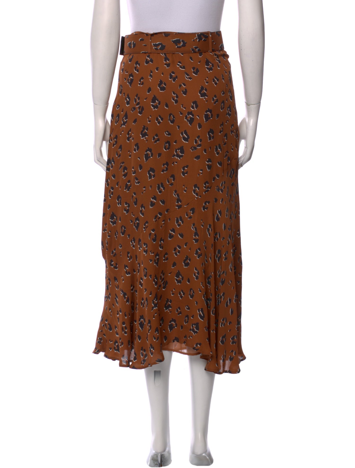 Nicholas Silk Midi Length Skirt